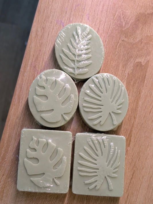 5PACK EUCALYPTUS NATURAL SOAP (LEAF)